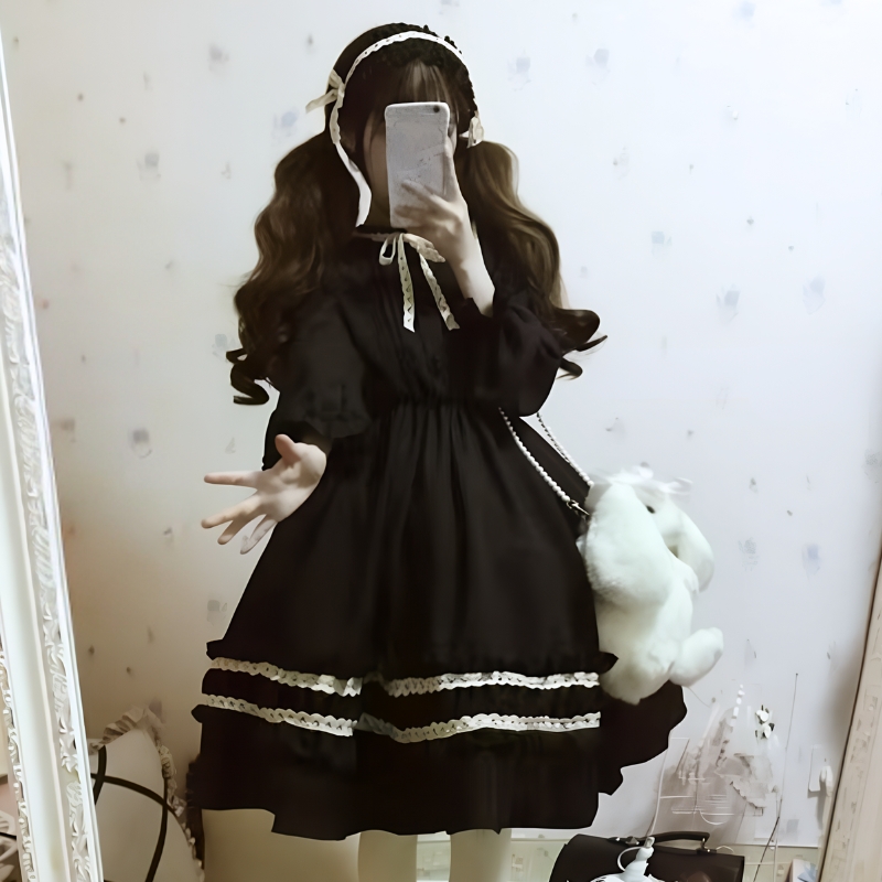 lolita dress, cute dress, japanese dress, japanese vintage dress