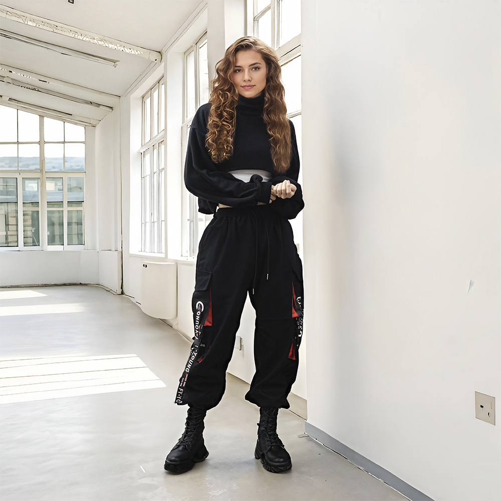 cargo pants, women cargo pants, baggy trousers, streetwear pants, techwear pants